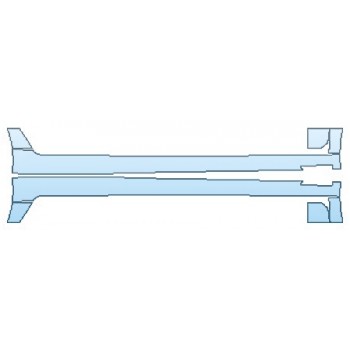 PAINT PROTECTION KIT - 2020 BMW 7 SERIES 745E XDRIVE ROCKERS - INVISIBLEMASK - 3M PAINT PROTECTION