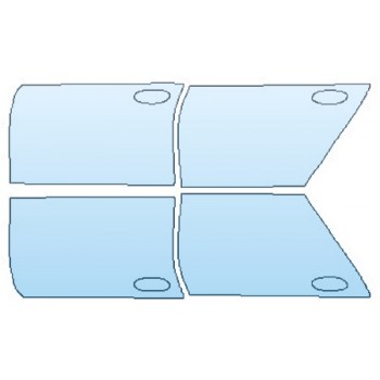 PAINT PROTECTION KIT - 2020 BMW 7 SERIES M760I FULL DOORS (WRAPPED EDGES) - INVISIBLEMASK - 3M PAINT PROTECTION
