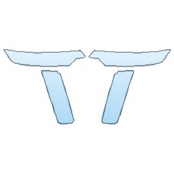 PAINT PROTECTION KIT - 2020 CADILLAC XT6 LUXURY PREMIUM HEADLIGHTS - INVISIBLEMASK - 3M PAINT PROTECTION