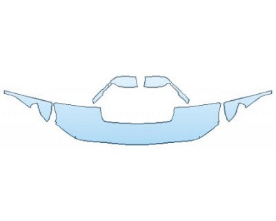 PAINT PROTECTION KIT - 2020 CHEVROLET SILVERADO 2500 HD HIGH COUNTRY HOOD (18 INCH WRAPPED EDGES) FENDERS MIRRORS - INVISIBLEMASK - 3M PAINT PROTECTION