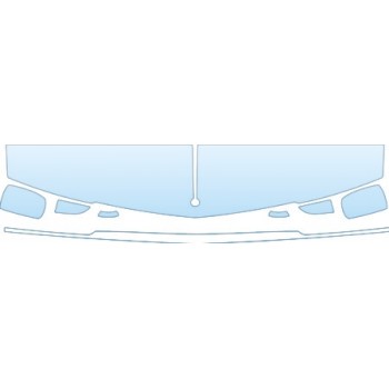 1992 CADILLAC SEVILLE BASE MODEL  HOOD FENDER AND MIRROR KIT