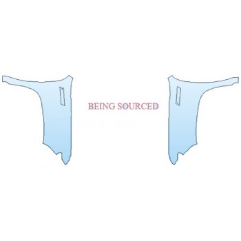 PAINT PROTECTION KIT - 2020 CHEVROLET SILVERADO 2500 HD Z71 FULL HOOD (WRAPPED EDGES) FENDERS MIRRORS - INVISIBLEMASK - 3M PAINT PROTECTION