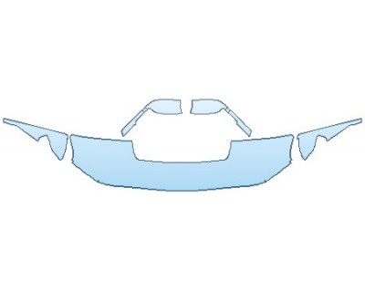 PAINT PROTECTION KIT - 2020 CHEVROLET SILVERADO 2500 HD Z71 HOOD (18 INCH WRAPPED EDGES) FENDERS MIRRORS - INVISIBLEMASK - 3M PAINT PROTECTION