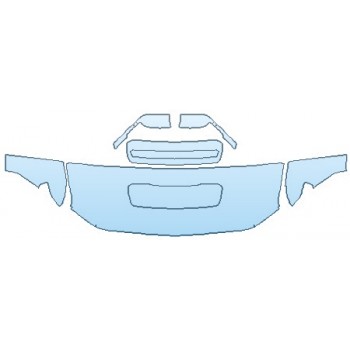 Precut PPF Kit – Clear Bra Paint Protection Film PAINT PROTECTION KIT - 2020 CHEVROLET SILVERADO 3500 HD CUSTOM HOOD (24 INCH WRAPPED EDGES) FENDERS MIRRORS - INVISIBLEMASK - 3M PAINT PROTECTION