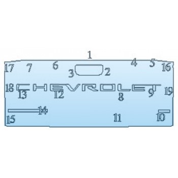 Precut PPF Kit – Clear Bra Paint Protection Film PAINT PROTECTION KIT - 2020 CHEVROLET SILVERADO 3500 HD CUSTOM TAILGATE - INVISIBLEMASK - 3M PAINT PROTECTION