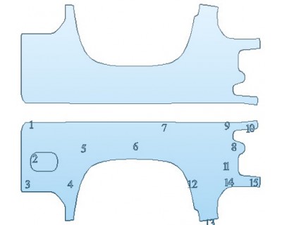 PAINT PROTECTION KIT - 2020 CHEVROLET SILVERADO 3500 HD CUSTOM BED SIDE - INVISIBLEMASK - 3M PAINT PROTECTION