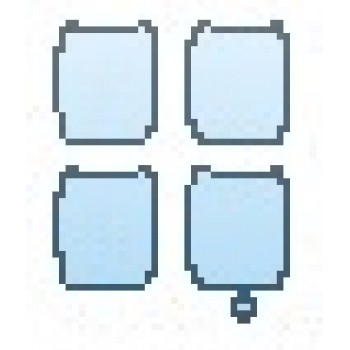 PAINT PROTECTION KIT - 2020 CHEVROLET SILVERADO 3500 HD HIGH COUNTRY DOOR CUPS - INVISIBLEMASK - 3M PAINT PROTECTION