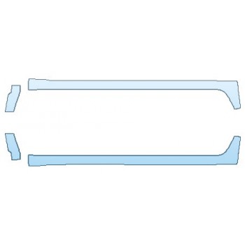 PAINT PROTECTION KIT - 2020 CHEVROLET SILVERADO 3500 HD HIGH COUNTRY ROCKERS - INVISIBLEMASK - 3M PAINT PROTECTION