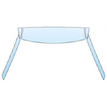 Precut PPF Kit – Clear Bra Paint Protection Film PAINT PROTECTION KIT - 2020 FORD EXPLORER LIMITED ROOF A- PILLARS - INVISIBLEMASK - 3M PAINT PROTECTION