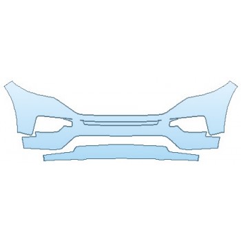 PAINT PROTECTION KIT - 2020 FORD EXPLORER ST BUMPER - INVISIBLEMASK - 3M PAINT PROTECTION