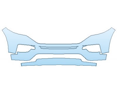 PAINT PROTECTION KIT - 2020 FORD EXPLORER ST BUMPER - INVISIBLEMASK - 3M PAINT PROTECTION