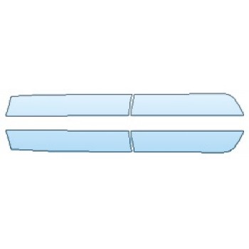 PAINT PROTECTION KIT - 2020 GMC SIERRA 2500 AT4 DOORS - INVISIBLEMASK - 3M PAINT PROTECTION