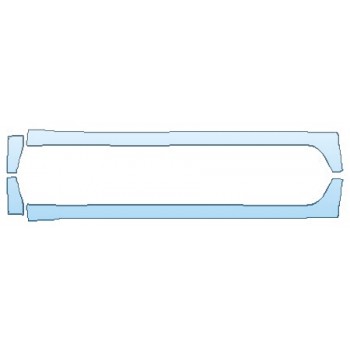 Precut PPF Kit – Clear Bra Paint Protection Film PAINT PROTECTION KIT - 2020 GMC SIERRA 2500 AT4 ROCKERS - INVISIBLEMASK - 3M PAINT PROTECTION