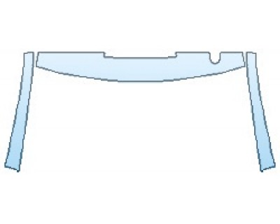 PAINT PROTECTION KIT - 2020 GMC SIERRA 2500 AT4 ROOF A- PILLARS(SUNROOF) - INVISIBLEMASK - 3M PAINT PROTECTION