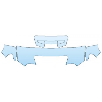 PAINT PROTECTION KIT - 2020 GMC SIERRA 2500 DENALI HOOD (24 INCH WRAPPED EDGES) FENDERS MIRRORS - INVISIBLEMASK - 3M PAINT PROTECTION