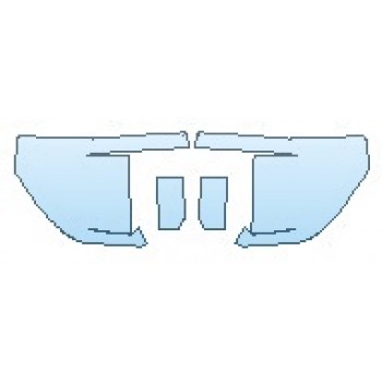 PAINT PROTECTION KIT - 2020 GMC SIERRA 2500 SLE HEADLIGHTS - INVISIBLEMASK - 3M PAINT PROTECTION