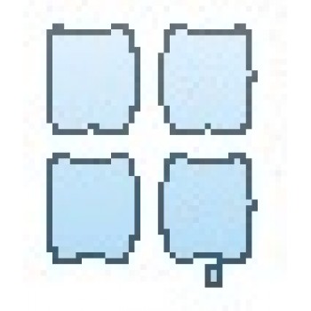 PAINT PROTECTION KIT - 2020 GMC SIERRA 2500 SLE DOOR CUPS - INVISIBLEMASK - 3M PAINT PROTECTION