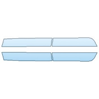 PAINT PROTECTION KIT - 2020 GMC SIERRA 2500 SLE DOORS - INVISIBLEMASK - 3M PAINT PROTECTION