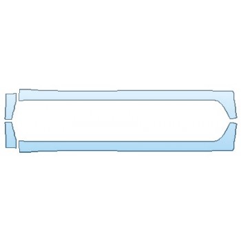 PAINT PROTECTION KIT - 2020 GMC SIERRA 2500 SLE ROCKERS - INVISIBLEMASK - 3M PAINT PROTECTION