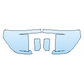 PAINT PROTECTION KIT - 2020 GMC SIERRA 2500 SLT HEADLIGHTS - INVISIBLEMASK - 3M PAINT PROTECTION