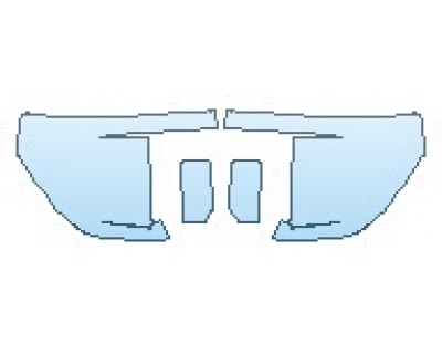 PAINT PROTECTION KIT - 2020 GMC SIERRA 2500 SLT HEADLIGHTS - INVISIBLEMASK - 3M PAINT PROTECTION