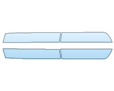 PAINT PROTECTION KIT - 2020 GMC SIERRA 2500 SLT DOORS - INVISIBLEMASK - 3M PAINT PROTECTION