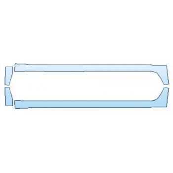 PAINT PROTECTION KIT - 2020 GMC SIERRA 2500 SLT ROCKERS - INVISIBLEMASK - 3M PAINT PROTECTION