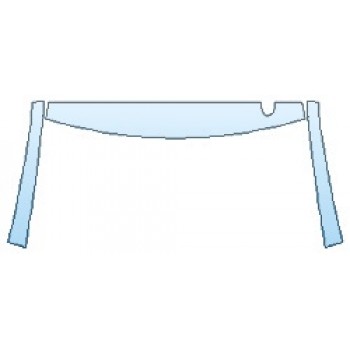 PAINT PROTECTION KIT - 2020 GMC SIERRA 2500 SLT ROOF A- PILLARS - INVISIBLEMASK - 3M PAINT PROTECTION