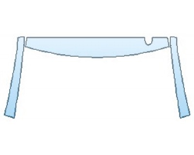 PAINT PROTECTION KIT - 2020 GMC SIERRA 2500 SLT ROOF A- PILLARS - INVISIBLEMASK - 3M PAINT PROTECTION