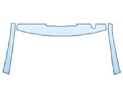 PAINT PROTECTION KIT - 2020 GMC SIERRA 2500 SLT ROOF A- PILLARS - INVISIBLEMASK - 3M PAINT PROTECTION