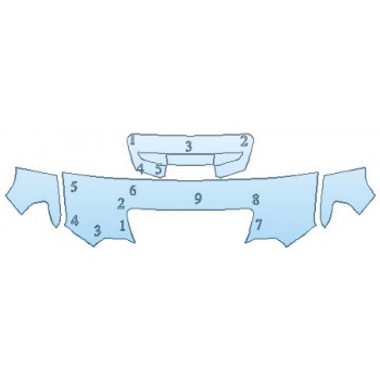 Precut PPF Kit – Clear Bra Paint Protection Film PAINT PROTECTION KIT - 2020 GMC SIERRA 3500 AT4 HOOD (24 INCH) FENDERS MIRRORS - INVISIBLEMASK - 3M PAINT PROTECTION