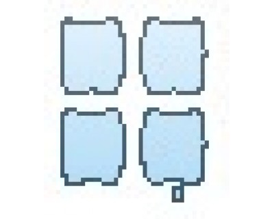 PAINT PROTECTION KIT - 2020 GMC SIERRA 3500 SLE DOOR CUPS - INVISIBLEMASK - 3M PAINT PROTECTION