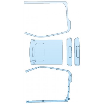 2020 GMC SIERRA 3500 SLT Full Roof A- Pillars