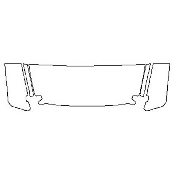 2020 JEEP GLADIATOR OVERLAND Hood (24 Inch Wrapped Edges) Fenders Mirrors)