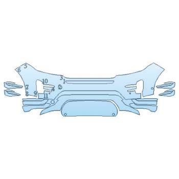 2020 LAND ROVER RANGE ROVER EVOQUE R-DYNAMIC Bumper With Sensors