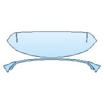 PAINT PROTECTION KIT - 2020 LAND ROVER RANGE ROVER EVOQUE S REAR SPOILER - INVISIBLEMASK - 3M PAINT PROTECTION