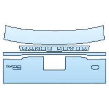 PAINT PROTECTION KIT - 2020 LAND ROVER RANGE ROVER EVOQUE S REAR HATCH - INVISIBLEMASK - 3M PAINT PROTECTION