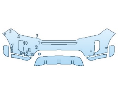 2020 LAND ROVER RANGE ROVER EVOQUE SE Bumper