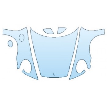 Precut PPF Kit – Clear Bra Paint Protection Film PAINT PROTECTION KIT - 2020 PORSCHE 911 CARRERA 4 CABRIOLET S FULL HOOD SPLIT FENDERS MIRRORS - INVISIBLEMASK - 3M PAINT PROTECTION