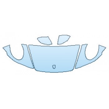 Precut PPF Kit – Clear Bra Paint Protection Film PAINT PROTECTION KIT - 2020 PORSCHE 911 CARRERA 4 CABRIOLET S HOOD (24 INCH WRAPPED EDGES) FENDERS MIRRORS) - INVISIBLEMASK - 3M PAINT PROTECTION