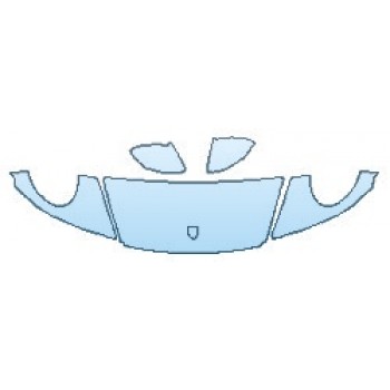 PAINT PROTECTION KIT - 2020 PORSCHE 911 CARRERA 4 CABRIOLET S HOOD (18 INCH WRAPPED EDGES) FENDERS MIRRORS) - INVISIBLEMASK - 3M PAINT PROTECTION