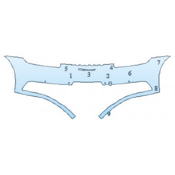 Precut PPF Kit – Clear Bra Paint Protection Film PAINT PROTECTION KIT - 2020 PORSCHE 911 CARRERA 4 CABRIOLET S FULL REAR BUMPER (1 PIECE) - INVISIBLEMASK - 3M PAINT PROTECTION