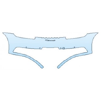 Precut PPF Kit – Clear Bra Paint Protection Film PAINT PROTECTION KIT - 2020 PORSCHE 911 CARRERA 4 CABRIOLET S FULL REAR BUMPER (1 PIECE WRAPPED EDGES) - INVISIBLEMASK - 3M PAINT PROTECTION