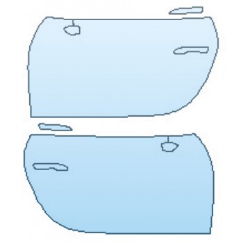 PAINT PROTECTION KIT - 2020 PORSCHE 911 CARRERA 4 CABRIOLET S FULL DOORS - INVISIBLEMASK - 3M PAINT PROTECTION