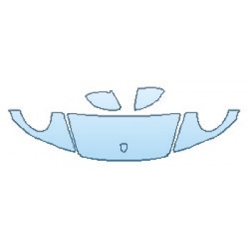 Precut PPF Kit – Clear Bra Paint Protection Film PAINT PROTECTION KIT - 2020 PORSCHE 911 CARRERA 4 COUPE BASE HOOD (18 INCH WRAPPED EDGES) FENDERS MIRRORS) - INVISIBLEMASK - 3M PAINT PROTECTION