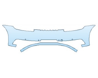 PAINT PROTECTION KIT - 2020 PORSCHE 911 CARRERA 4 COUPE BASE FULL REAR BUMPER (WRAPPED EDGES) - INVISIBLEMASK - 3M PAINT PROTECTION