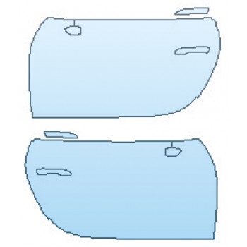 Precut PPF Kit – Clear Bra Paint Protection Film PAINT PROTECTION KIT - 2020 PORSCHE 911 CARRERA 4 COUPE BASE FULL DOORS (WRAPPED EDGES) - INVISIBLEMASK - 3M PAINT PROTECTION