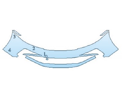 2020 PORSCHE 911 CARRERA 4 COUPE S Bumper