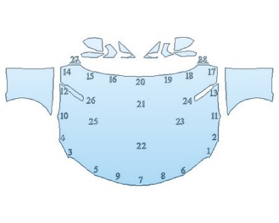 PRECUT PPF KIT - 2020 TOYOTA SUPRA LAUNCH EDITION HOOD (60 INCH) FENDERS MIRRORS) PRECUT PPF KIT - 2020 TOYOTA SUPRA LAUNCH EDITION HOOD (60 INCH) FENDERS MIRRORS)