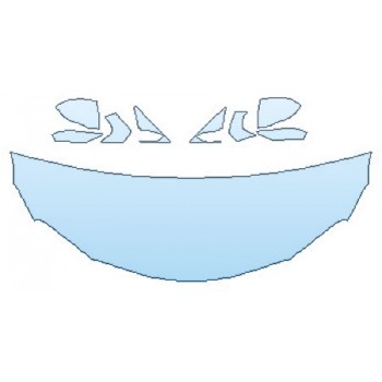 PAINT PROTECTION KIT - 2020 TOYOTA SUPRA LAUNCH EDITION HOOD (30 INCH) FENDERS MIRRORS) - INVISIBLEMASK - 3M PAINT PROTECTION